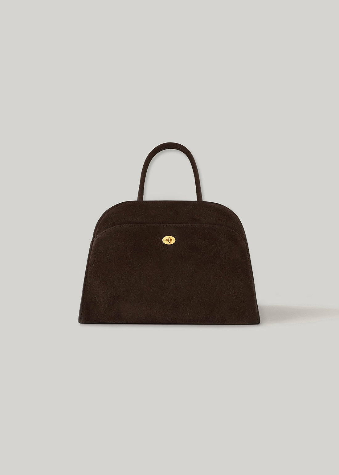ELBORN | Momet Suede Mini Bag (Brown Suede) Expected ship to