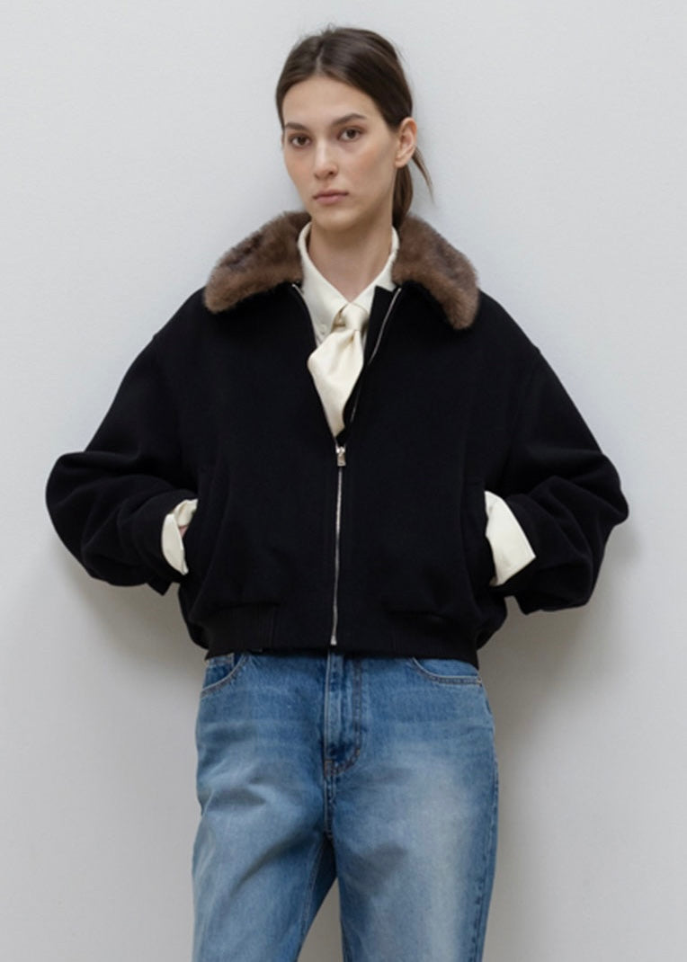 LEHA |  Kenby Wool Jacket(Black)