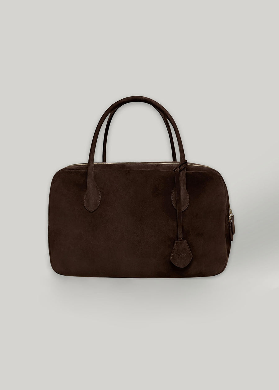 ELBORN | Bonner Suede Weekend 42 Bag (Brown) Expected ship to 11/14/2025