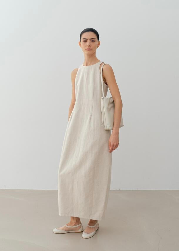 MOIA | Barrel Dress (Natural) Expected ship to 05/23/2025