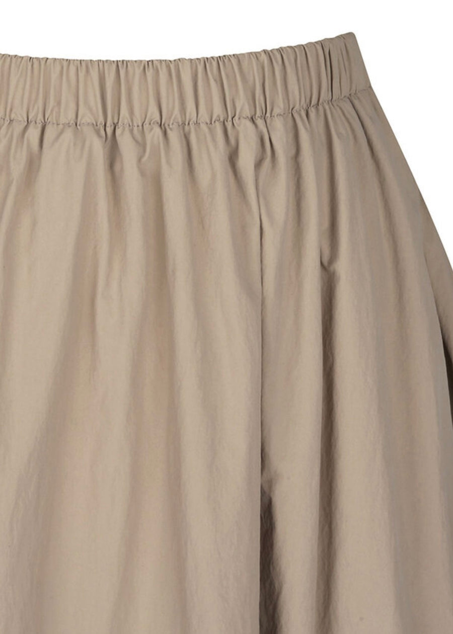 LEHA | Emily Nylon Skirt (Beige)