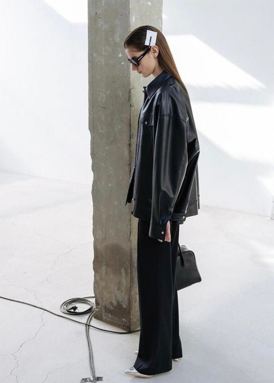 LEHA | Astrid Straight Pants (Black)