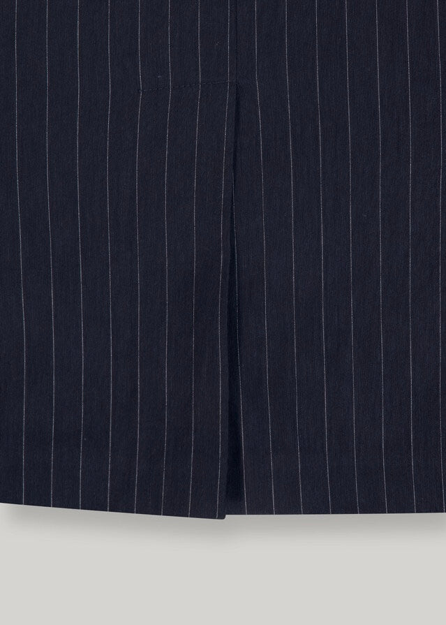 ELBORN | Diamo Linen Jacket (Navy Stripe) Expected ship to 05/30/2025