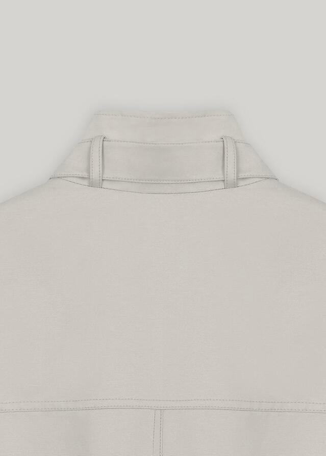 ELBORN | Rex Cotton Safari Jacket (Stone Beige)