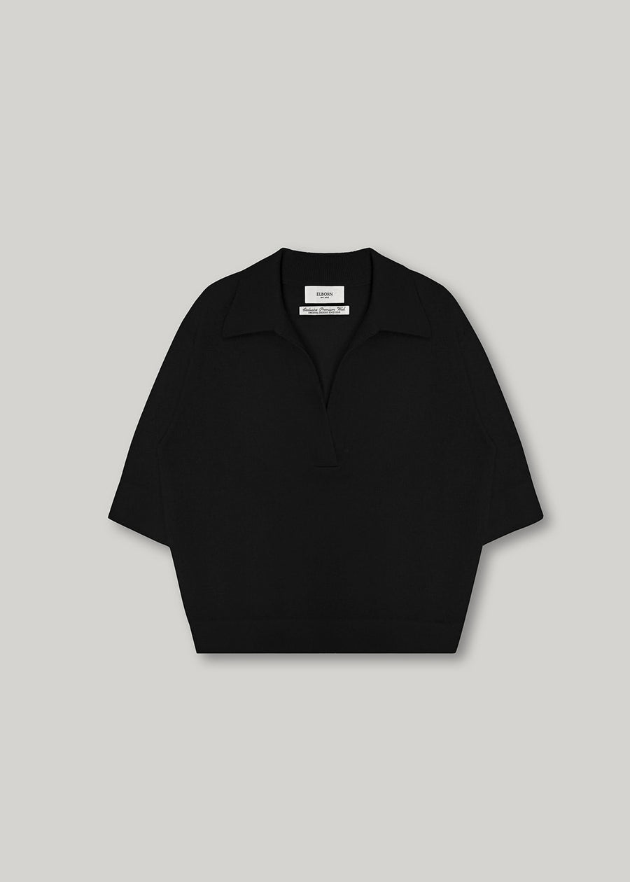 Elborn | Eti Cashmere Sweater (Black)