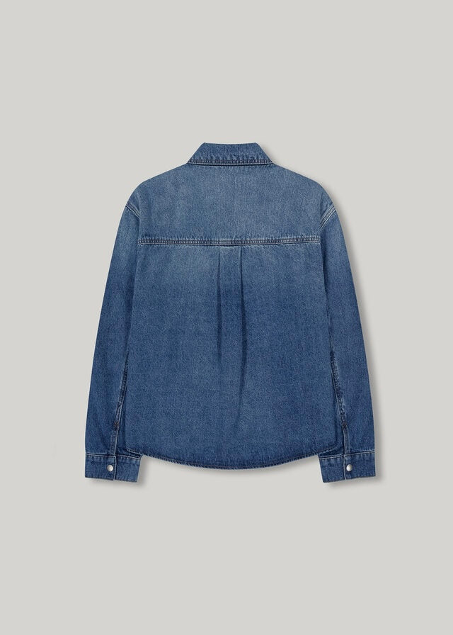 ELBORN | Claude Denim Shirt (Blue)