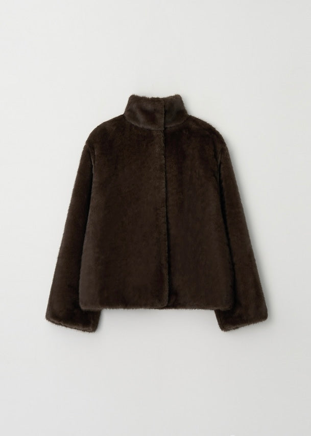 MOIA | 2Way Fur Coat (Brown) Expected ship to 12/12/2025