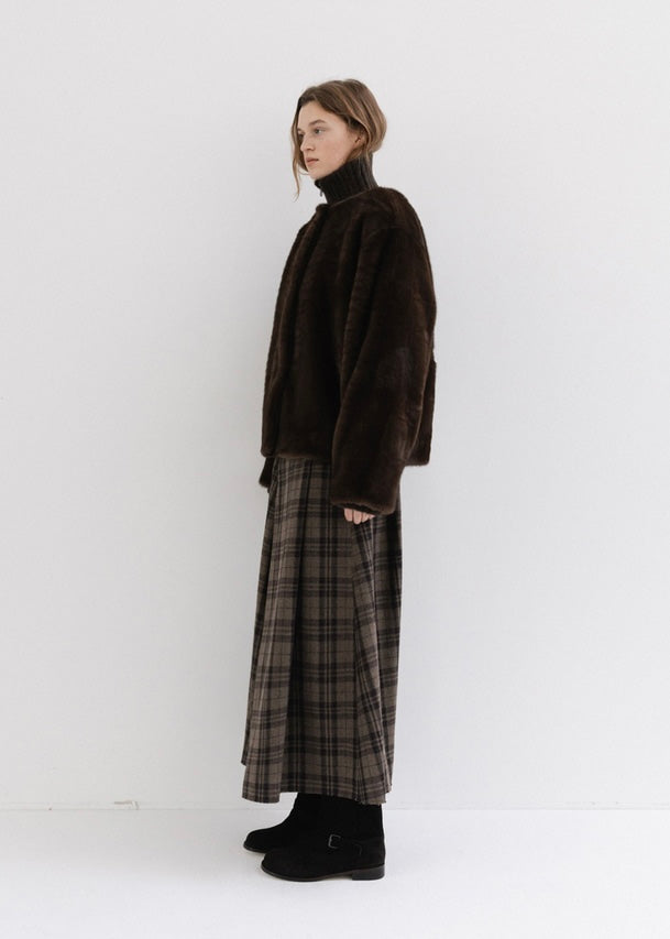 MOIA | 2Way Fur Coat (Brown) Expected ship to 12/12/2025