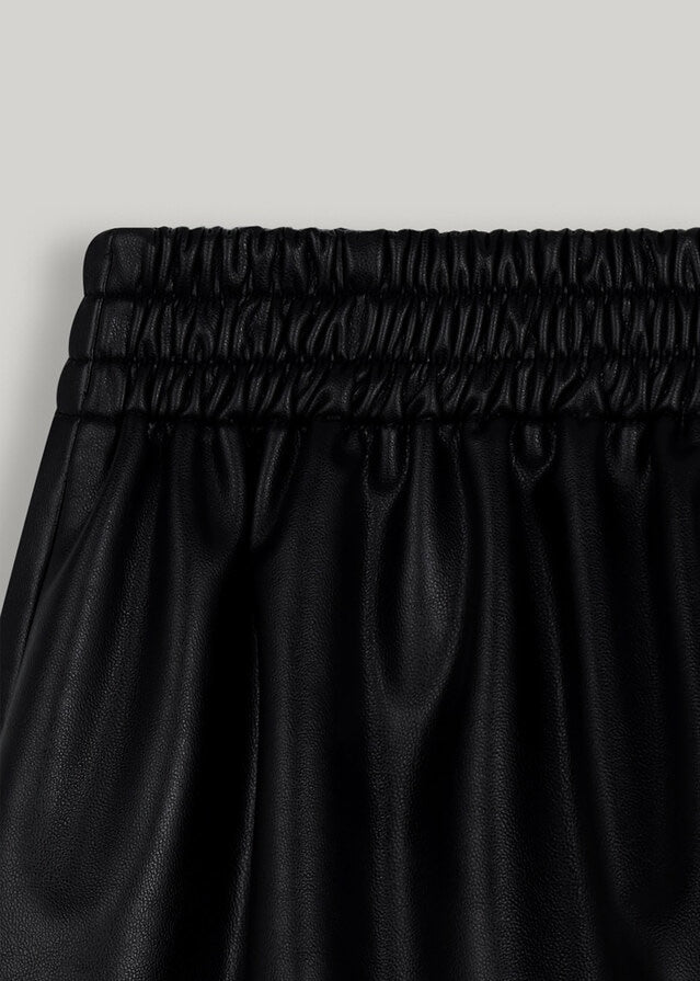 ELBORN | Cozel Leather Shorts (Black)
