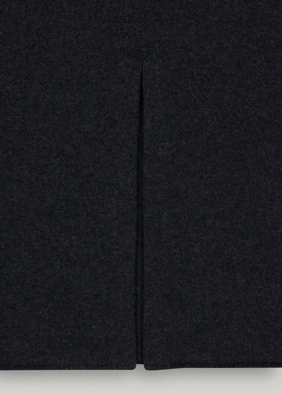 ELBORN | Elyra Wool Knit Skirt (Charcoal)