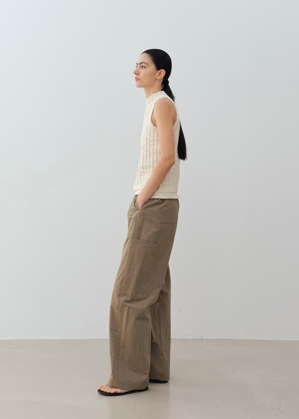 MOIA | Patio Knit Top (Ivory)