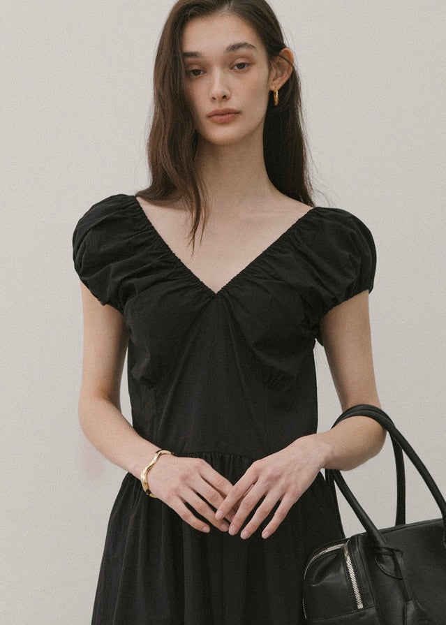ELBORN | Jules Sleeveless Long Dress (Black)