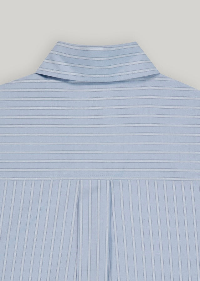 Elborn | Baron Over-Sized Shirt (Blue)