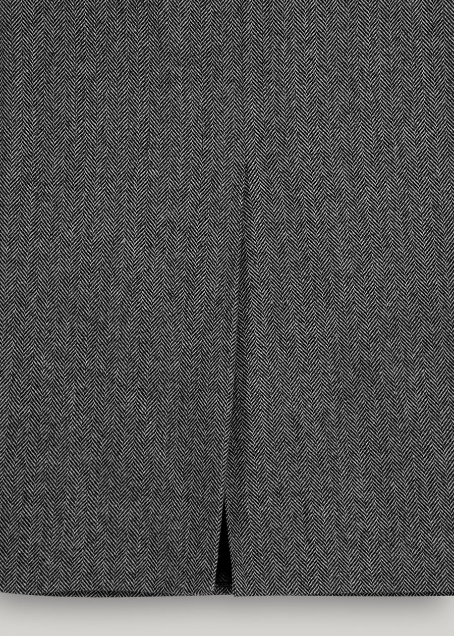 ELBORN | Bellissa Wool Long Skirt (Black)