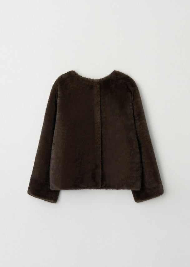 MOIA | 2Way Fur Coat (Brown) Expected ship to 12/12/2025