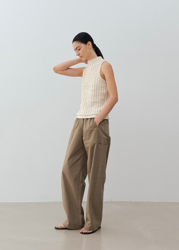 MOIA | Patio Knit Top (Ivory)