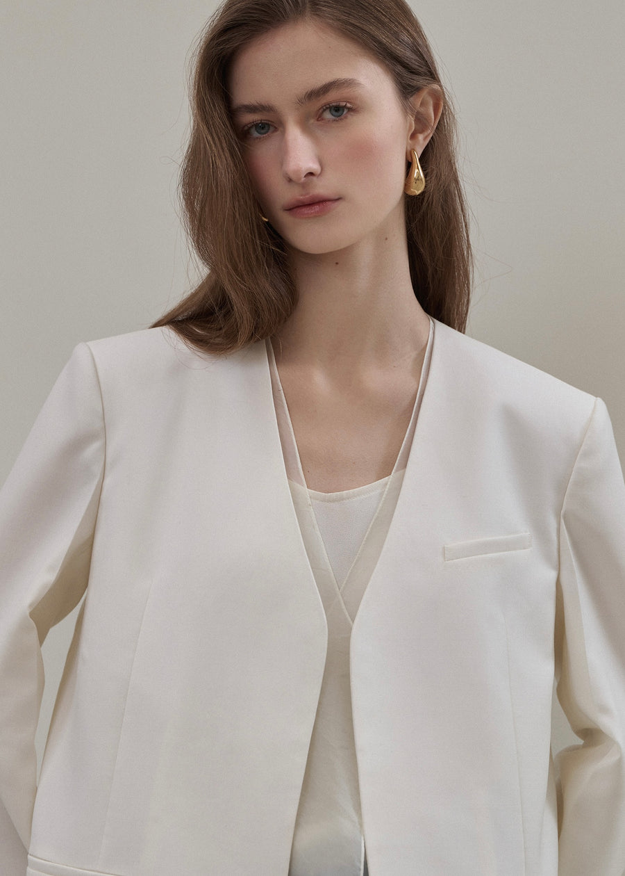 [3rd] Elborn | Basic Cami Top (Ivory)