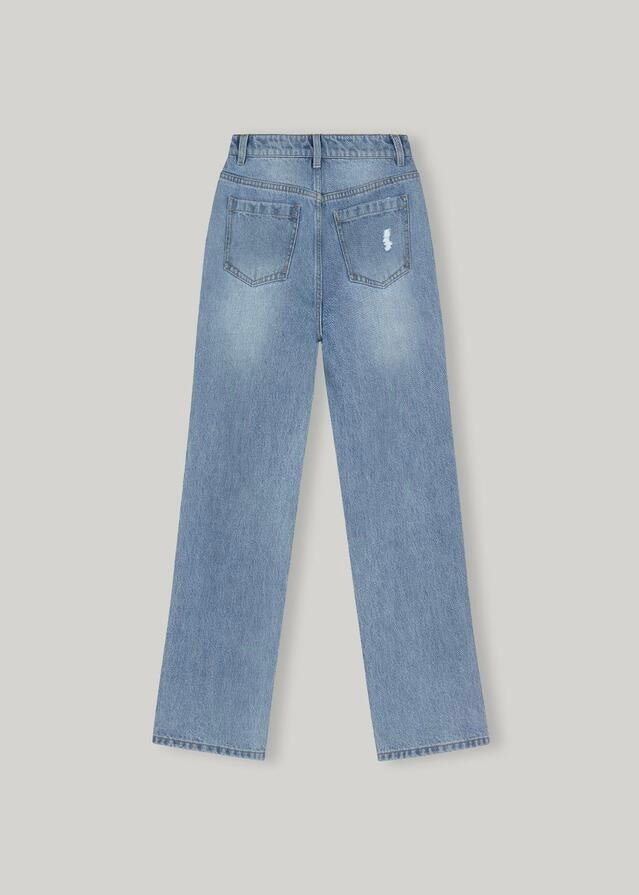 Elborn| Rad Destroyed Denim Pants (Blue) Expected ship to 05/09/2025