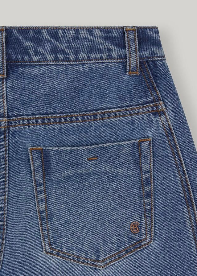 ELBORN | Thor Side Denim Pants (Blue)