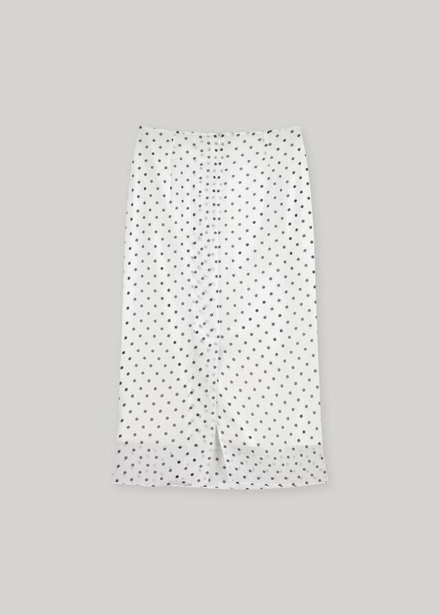 ELBORN | Lavina Dot Skirt (Cream)