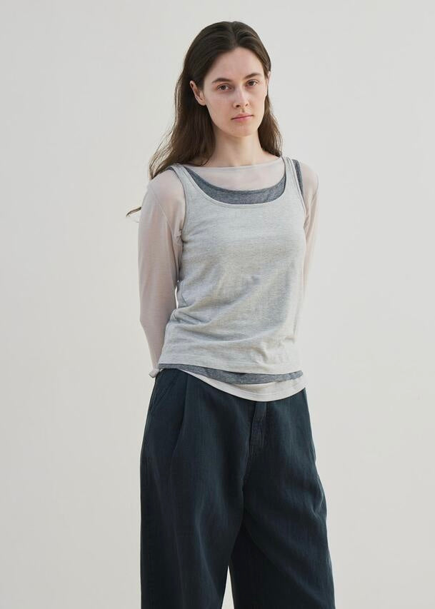 MOIA | Tencel T-shirt (Light gray) Expected ship to 06/20/2025