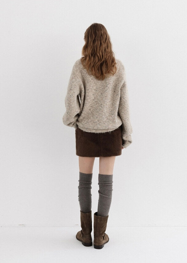 MOIA | Wool Leg Warmer (Wood) Expected ship to 12/12/2025
