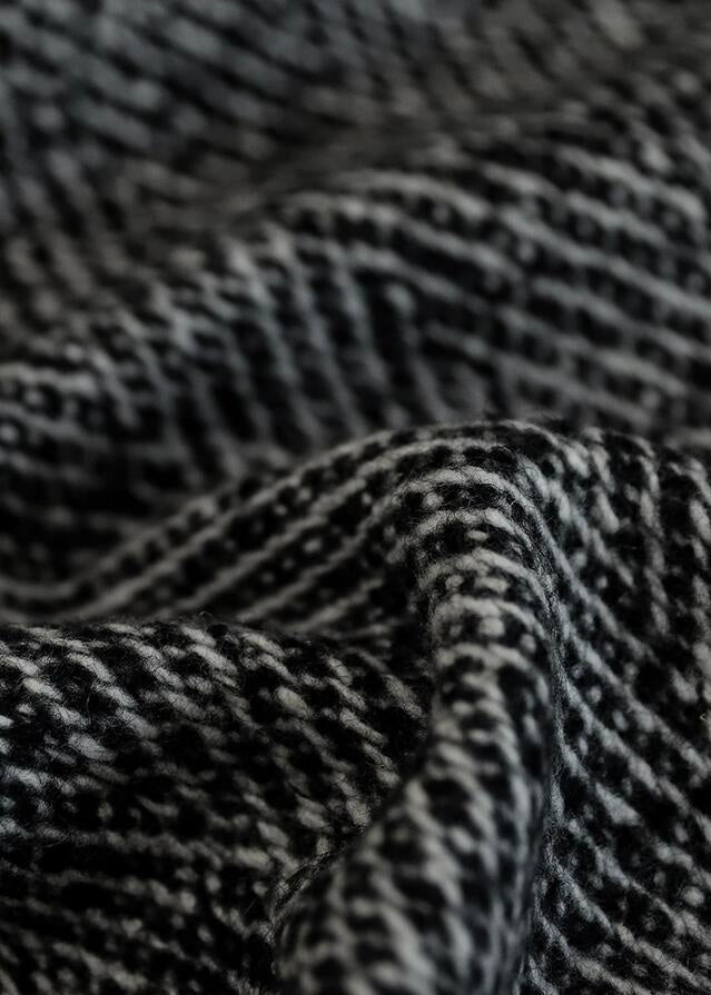 [2ND] ELBORN | Lucas Wool Double Coat (Black)