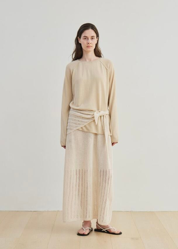 MOIA | Carpel Scarf (Natural) Expected ship to 06/20/2025