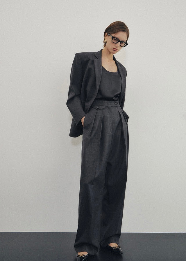 ELBORN | Dante Wool Single Jacket (Charcoal) Expected ship to 09/12/2025