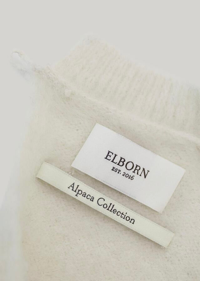 ELBORN | Nova Alpaca Knit Top (Ivory)