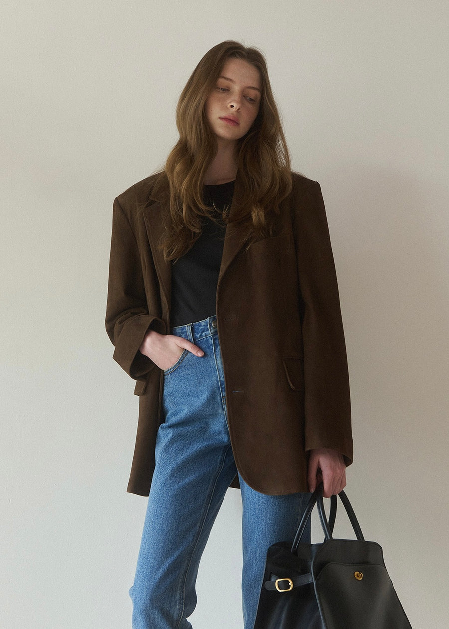 [4TH] ELBORN | Momet Leather Tote Bag (Black Leather) Expected ship to 05/19/2025