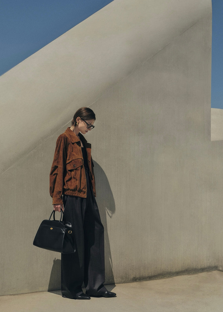 ELBORN | Lumen Suede Jacket (Brown)