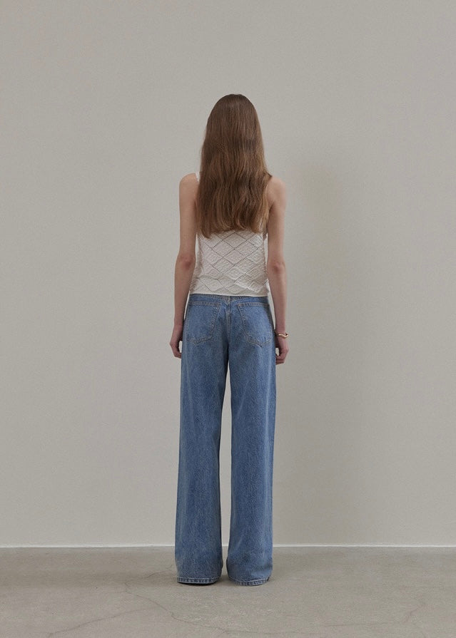 [3rd] ELBORN | Apollo Wide Denim Pants (Blue) Expected ship to 05/09/2025