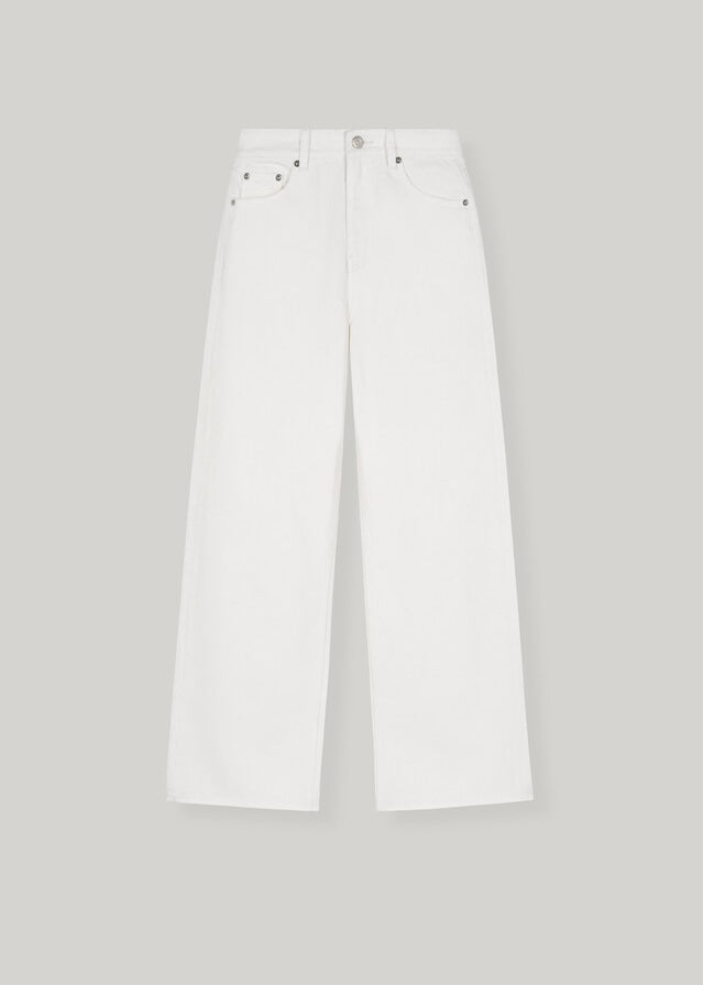 2nd - ELBORN | Apollo Wide Denim Pants (White) Expected ship to 05/16/2025