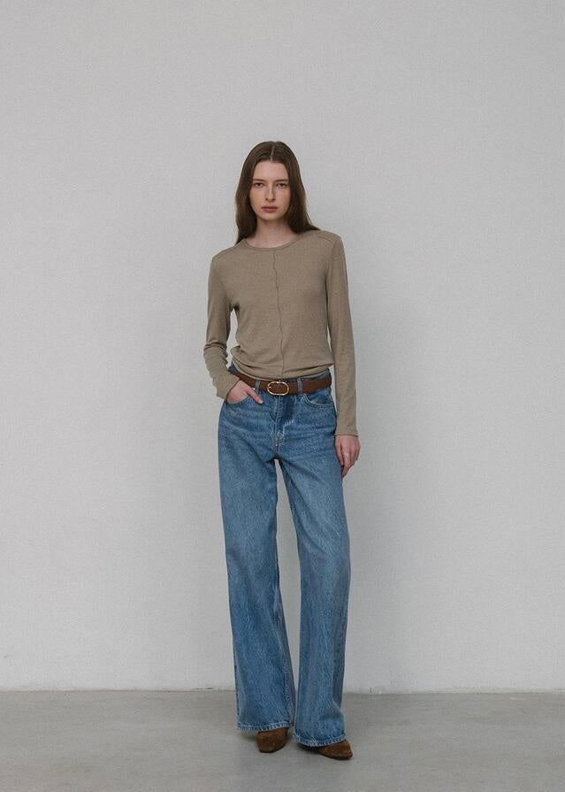[3rd] ELBORN | Apollo Wide Denim Pants (Blue) Expected ship to 05/09/2025
