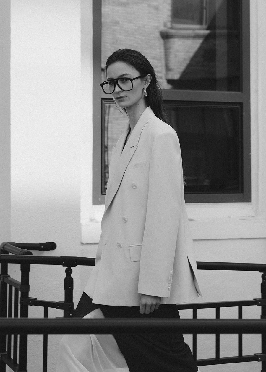 ELBORN | Jude Double Cotton Jacket (Stone)