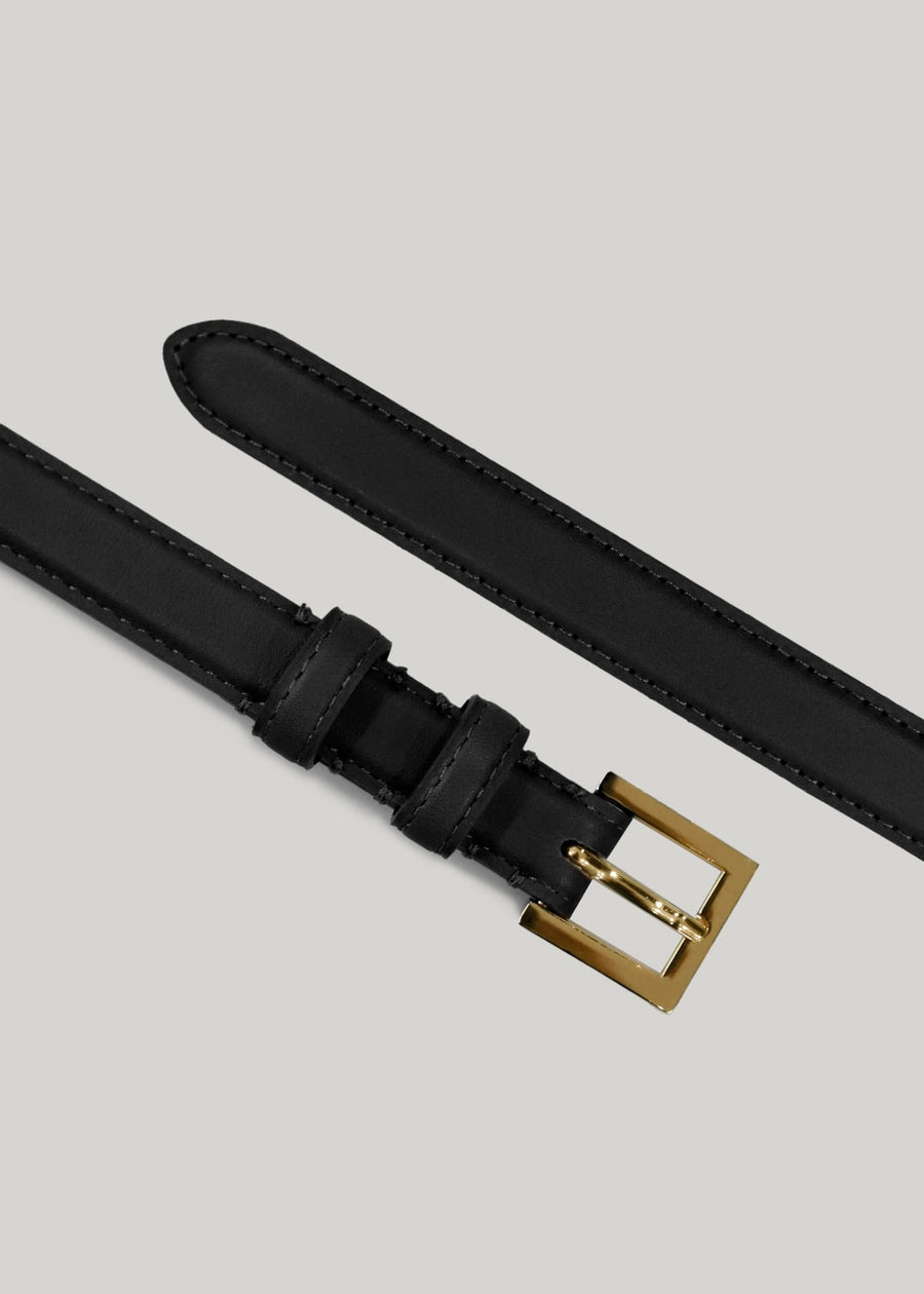 ELBORN | Lune Classic Leather Belt (Black)