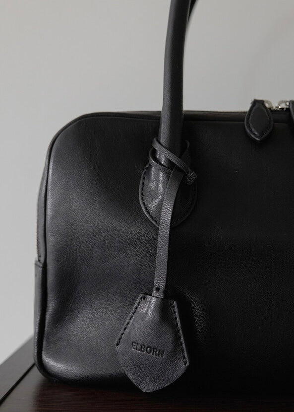 ELBORN | Bonner Square Leather Bag (Black) Expected ship to 06/13/2025