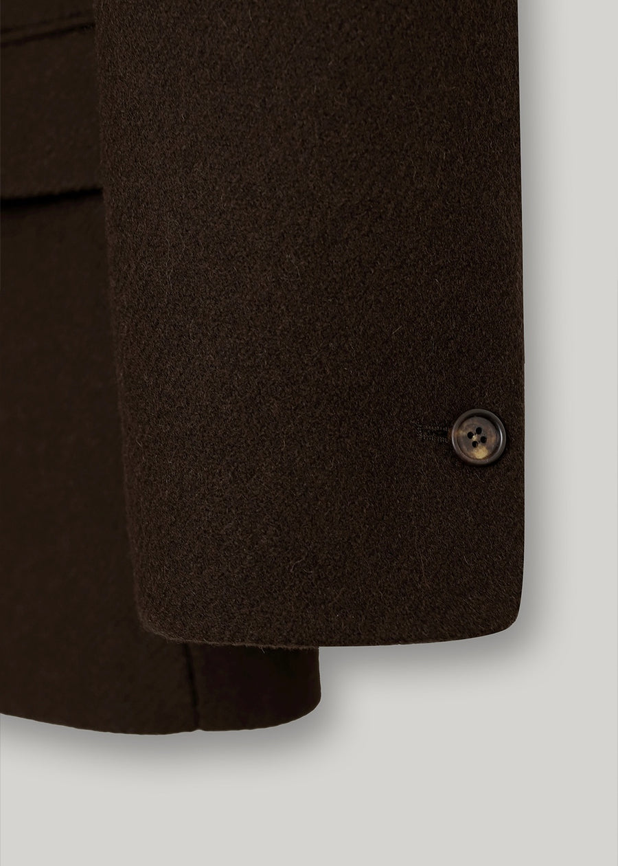 ELBORN | Lucas Wool Double Coat (Brown) Expected ship to 11/07/2025