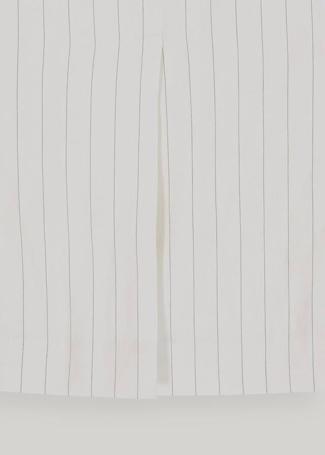 ELBORN | Diamo Linen Jacket (Ivory Stripe)