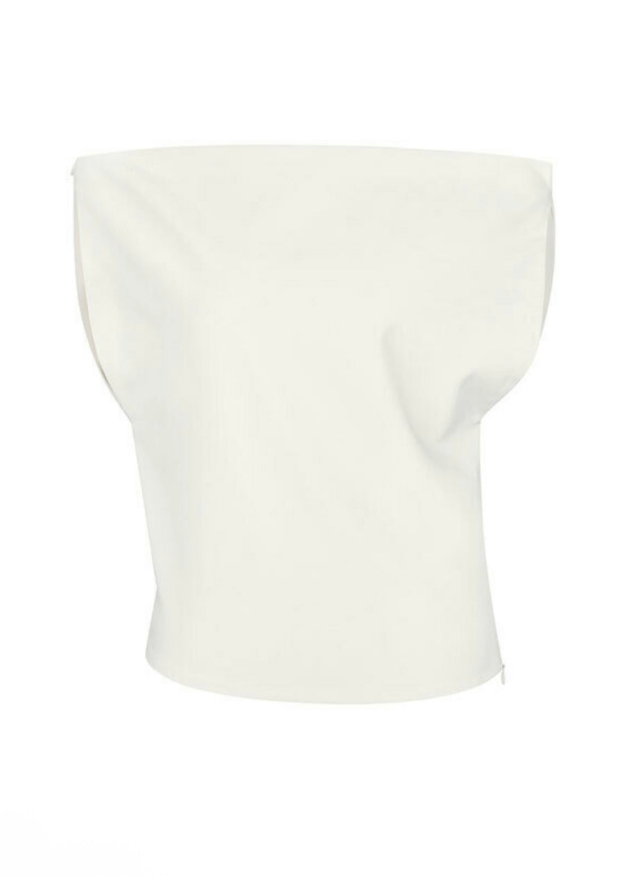 LEHA |  Rony Draped  Crepe Top (2 Colors) Expected ship to 06/27/2025