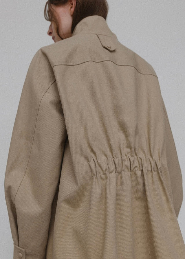 ELBORN | Hilda Cotton Safari Jacket (Beige)