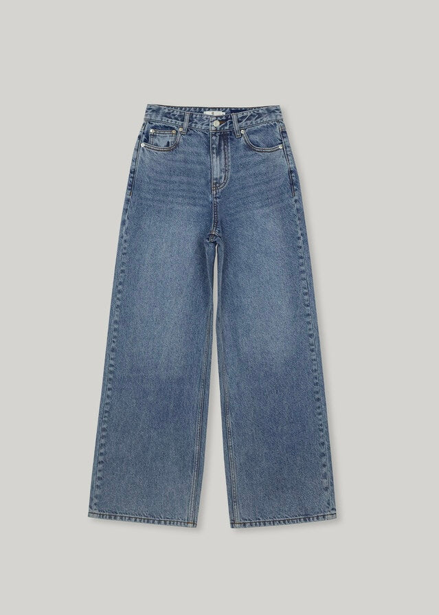 3rd-ELBORN | Apollo Wide Denim Pants (Blue) Expected ship to 05/09/2025