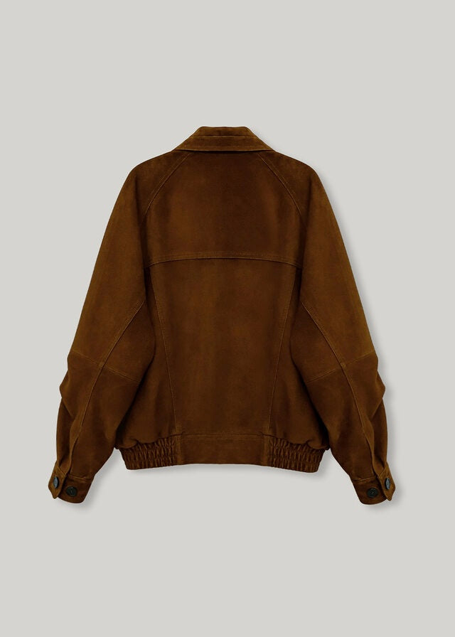 ELBORN | Lumen Suede Jacket (Brown)