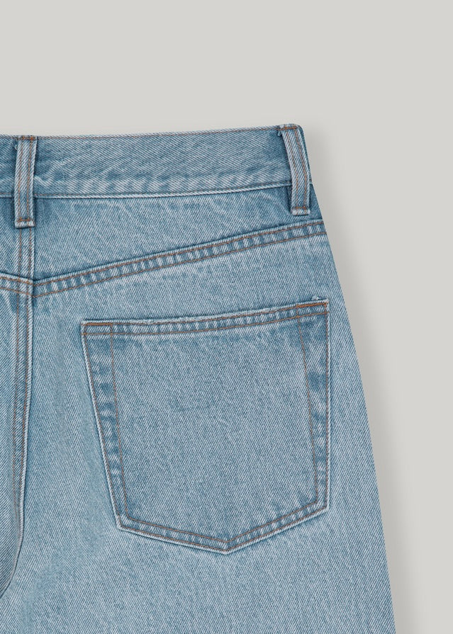 ELBORN | Vale Straight Denim Pants (Blue)