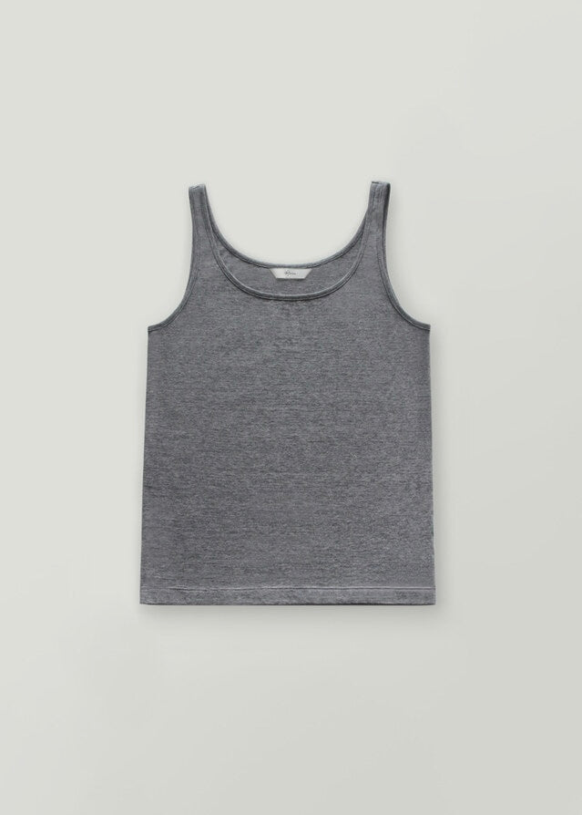 MOIA | Stripe Sleeveless (Navy) Expected ship to 06/20/2025