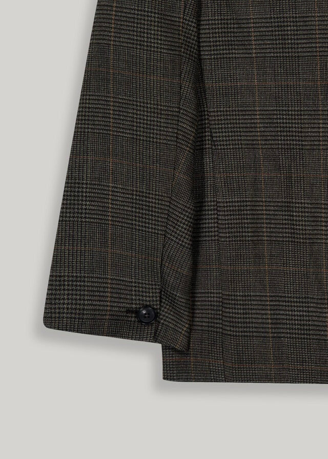 ELBORN | [LIMITED] Eden Wool Double Jacket (Check)