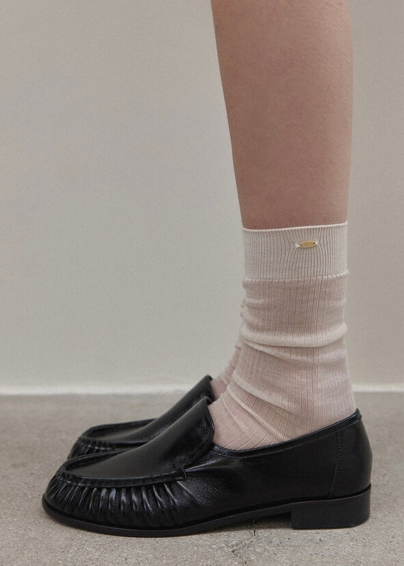 ELBORN | Mateo Leather Loafer (Black