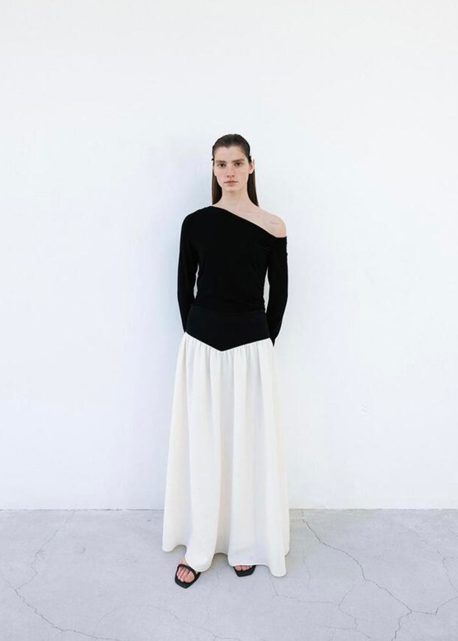LEHA | Calis Skirt (Ivory/Black)