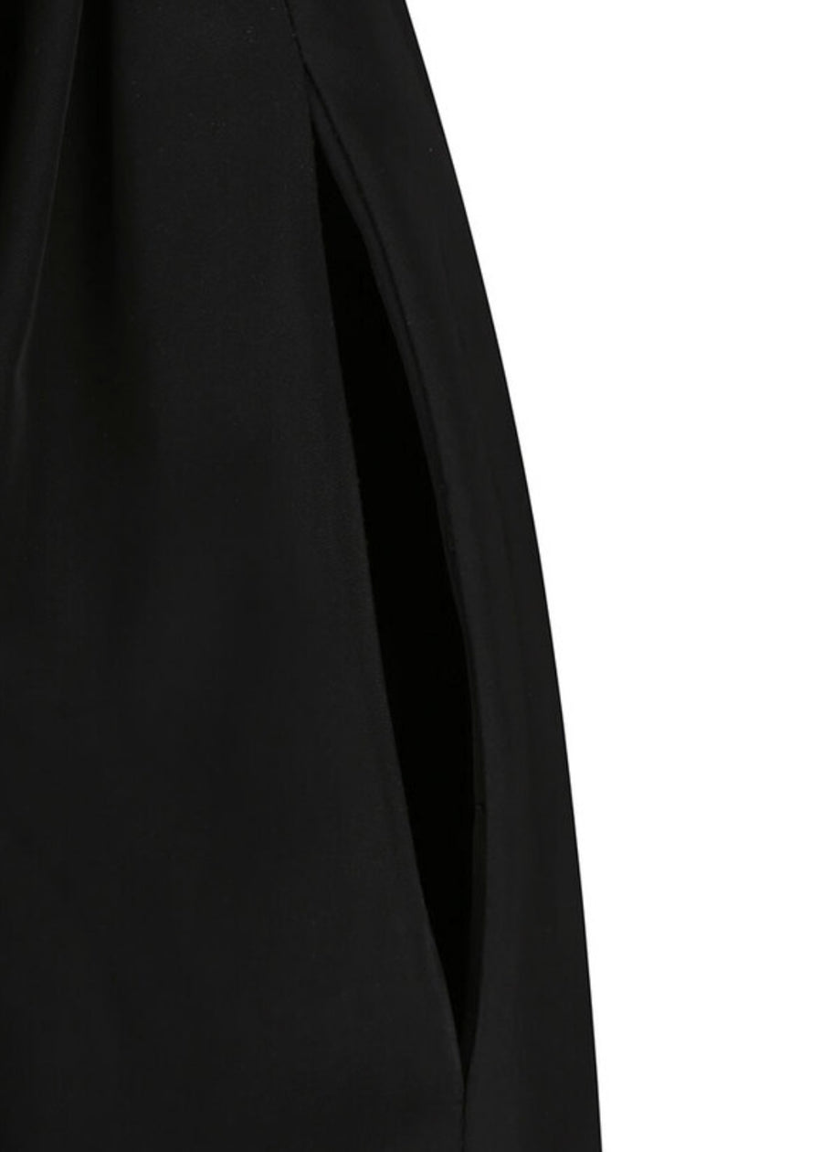 LEHA | Anton Nylon Skirt (Black) Expected ship to 05/30/2025)